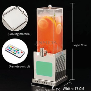 Dispensador de jugo comercial caliente o frío Bebida fría Cerveza Bebida comercial Dispensador de <span class=keywords><strong>Soda</strong></span> Bebida Leche Dispensador de jugo - Product Image 4