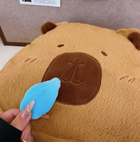 Sac d'école Capybara Animal personnalisable de personnage de dessin animé en peluche de jouet décoratif de vente chaude transfrontalière