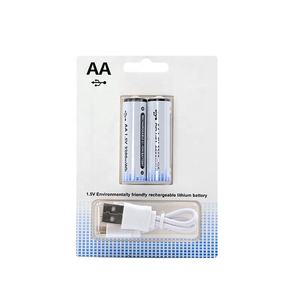 AA AAA充电电池镍氢电池，带C C D <span class=keywords><strong>2</strong></span>/3 usb标志定制pvc盒包装快速充电 - Product Image 2