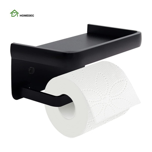 Bathroom Storage Holds Self Adhesive <strong>Towel</strong> Paper Roll <strong>Holder</strong> <strong>Stick</strong> <strong>on</strong> Wall Tissue Dispenser , SUS304 Stainless Steel - Product Image 1