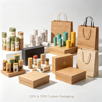 Boîte pliante personnalisée pour cosmétiques à l'huile de coco, en carton de luxe, forme triangulaire, avec matériaux recyclés, couleur Mondrian