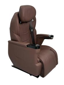 Ensemble complet de sièges en cuir Nappa réglables sur mesure pour fourgonnette commerciale, avec massage électrique, ventilation et chauffage, pièces de mise à niveau intérieures - Product Image 3