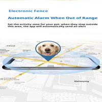Collier GPS intelligent pour animaux de compagnie, certifié Apple Find My, anti-perte, étanche IP68, nylon réfléchissant, tailles S, M, L, 4 couleurs