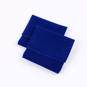 Bolsas de Terciopelo de Alta Calidad para Joyería, Bolsas con Cierre de Botón, Bolsas con Solapa y Hebilla Oculta para Anillos - Product Image 4