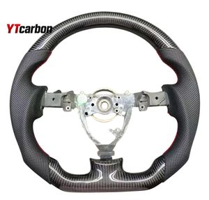 Volant de course personnalisé en fibre de carbone véritable YTcarbon pour <span class=keywords><strong>Megane</strong></span> CC <span class=keywords><strong>GT</strong></span> RS MK2 03-09, accessoires intérieurs de voiture, pièces automobiles - Product Image 4