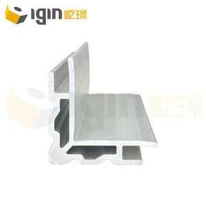 Support d'angle en aluminium Igin, épaisseur 14,2-14,8 mm, surface polie, usage industriel et civil - Product Image 3
