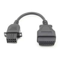 Cable de 8 pines utilizado para la herramienta de diagnóstico VOCOM 2, cable adaptador VOCOM 1 VOCOM II (88894000), cable de diagnóstico 88890300.