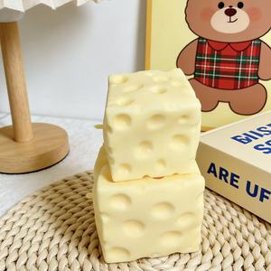 Juguete de queso gigante transparente de vaselina ASMR, suave y divertido, que no se infla, juguetes antiestrés para fiestas - Product Image 2