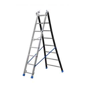 GIERRE - ALSS210 Escalera extensible de 3 secciones con base acampanada-EAN 8013186243545 ESCALERAS TRANSFORMABLES - Product Image 4