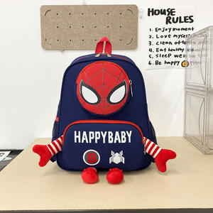 Portable Cool <span class=keywords><strong>Marvel</strong></span> Spider Man cartables mode dessin animé sacs à dos haute capacité étanche Nylon sacs à bandoulière pour enfants - Product Image 6