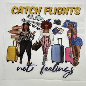 تصميم مخصص للفتيات من المصنع بالألوان من Plastisol Dtf تصاميم نقل جاهزة للضغط - Product Image 3