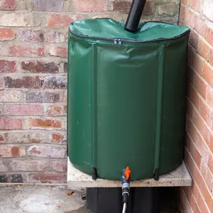 Usine pas cher prix automatique PVC haut réservoir de stockage d'eau ouvert Flexible pliable Portable collecte d'eau de pluie baril jardin