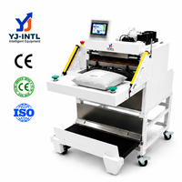Machine d'emballage automatique PLC haute vitesse pour sacs express e-commerce, sacs postaux en polyéthylène, étiquetage et scellage de qualité alimentaire