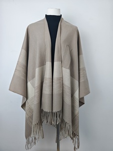<strong>Traditional</strong> Polyester <strong>Scarf</strong> <strong>Shawl</strong> Women's Jacquard Cashmere <strong>Shawl</strong> Warm Jacquard Floral Design Autumn Polyester Winter Wrap Logo - Product Image 6