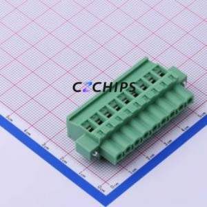 KF2EDGKBM-5.0-9P Plug-in Terminal Block P=5mm Connector Plug Screw Fixing 1x9P 5mm - Product Image 1