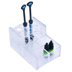 Organizzatore composito dentale Multi-funzione acrilico Dispenser per siringhe Micro applicatore spazzola porta strumenti dentale - Product Image 3