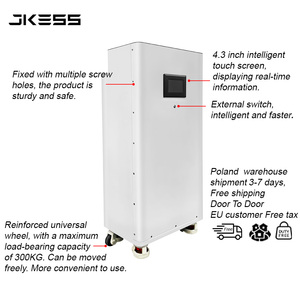 Batería JKESS Lifepo4 51.2V 15kWh 16S 6U en Caja, Kit DIY con <span class=keywords><strong>BMS</strong></span> <span class=keywords><strong>JK</strong></span> V19 Integrado de <span class=keywords><strong>200A</strong></span> para Celdas de 280Ah/314Ah, Stock en la UE, DDP - Product Image 4
