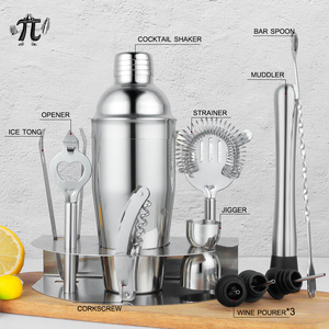 Paceon – Kit de Barman Mixte 12 Pièces avec Support en Acier Inoxydable Durable et Shaker à Cocktails Réutilisable pour la Maison - Product Image 5