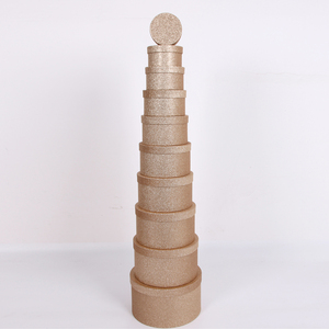 Hộp Quà Tặng Giấy Lấp Lánh Hình Tròn Shihao 814 Để Lưu Trữ Có Nắp Đậy - Product Image 2