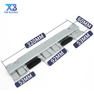 Универсальный длинный кронштейн-слайдер для лифтовых дверей с железным основанием для вилл, отелей, апартаментов, больниц, автомобильных и многослойных дверей - Product Image 3