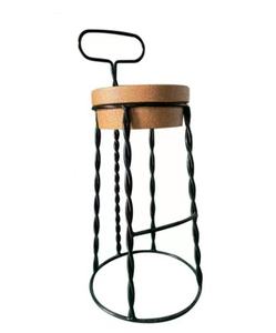 <span class=keywords><strong>Tabouret</strong></span> en liège moderne, chaise d'art, mobilier nordique, restaurant de luxe minimaliste, design de créateur - Product Image 1