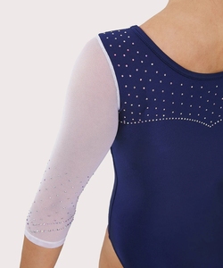 <span class=keywords><strong>Justaucorps</strong></span> de gymnastique doux personnalisé de haute qualité pour adultes enfants Sublimation impression strass conception à <span class=keywords><strong>manches</strong></span> <span class=keywords><strong>longues</strong></span> pour Ballet - Product Image 5