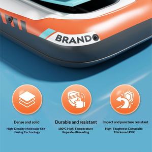 Kayak gonflable facile à transporter, fabriqué en PVC écologique - Product Image 6