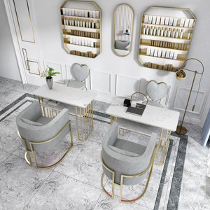 Industrial <span class=keywords><strong>precio</strong></span> <span class=keywords><strong>de</strong></span> fábrica barato salón <span class=keywords><strong>de</strong></span> belleza muebles Metal mármol manicura <span class=keywords><strong>uñas</strong></span> <span class=keywords><strong>mesa</strong></span> <span class=keywords><strong>para</strong></span> salón - Product Image 5