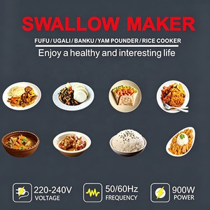 Máquina Automática para Hacer Fufu, Antiadherente, Fácil de Usar, Procesador de Alimentos Tradicional Africano, Máquina Eléctrica para Triturar Fufu para Uso Doméstico - Product Image 6