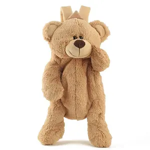 Zaino personalizzato per bambole con orsetto di peluche per bambini zaini per orsacchiotti di peluche per bambini baby