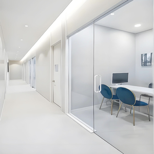 Elegantes Paredes Divisorias <span class=keywords><strong>de</strong></span> Vidrio Panorámico sin Marco para Interiores, Aislamiento Acústico Profesional para Oficinas <span class=keywords><strong>de</strong></span> Abogados y Contabilidad - Product Image 3