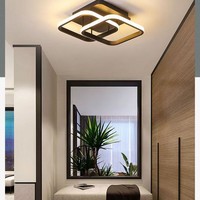 Lustre suspendu LED géométrique nordique moderne, lampe de décoration intérieure pour salon, cuisine, éclairage de la pièce