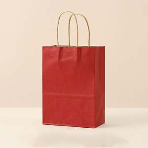 Custom logo Printed Luxury Packaging Handle Paper <b>Bag</b> <b>Gift</b> Kraft Paper Shopping <b>Bag</b> - Product Image 5