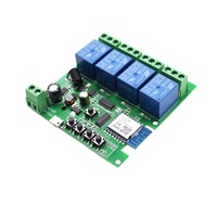 12V Ble умный дом с дистанционным управлением с мобильного телефона через коммутатор 4 канала Wi-Fi Ble триггерный релейный модуль