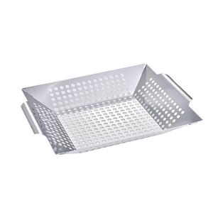 Da campeggio in acciaio inox BBQ con griglia antiaderente per Barbecue padelle con manico accessori per grigliate all'aperto - Product Image 4