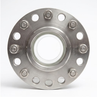 Indicateur de niveau manuel à bride en acier inoxydable CF8 CF8M de 4 pouces pour pipelines Sealmech
