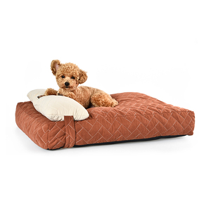 Petstar-cojín de cama para mascotas, tela ecológica de lujo, 100% reciclable, con almohada - Product Image 1