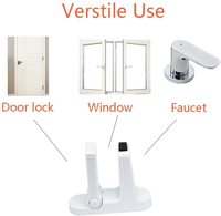 Lot de 4 serrures de porte de sécurité pour bébé, lot de produits d'épreuvage, vente en gros en usine