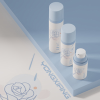 Flacon pompe sans air en plastique pour soins de la peau 30ml 50ml 75ml – Emballage cosmétique pour crème et lotion réparatrice – Flacon sous vide