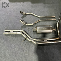 Système d'échappement en acier inoxydable 304 pour Audi S6 S7 RS6 RS7 A8 S8 C7 4.0 TFSI, épaisseur 1,5 mm, garantie 3 ans