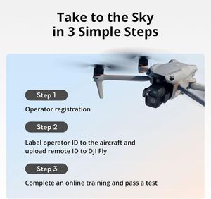 โดรนรุ่นใหม่ D J Air 3S Fly More Combo (RC 2) ระบบกลับบ้านอัตโนมัติอัจฉริยะรุ่นใหม่ พร้อมความแม่นยำที่เพิ่มขึ้น กล้องหลัก CMOS ขนาด 1 นิ้ว - Product Image 6