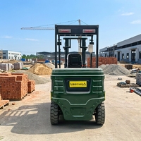 CE Elektrikli Forklift 2.5T 3T 3.5T 4T 3m 4m 5m 6m Kaldırma Yüksekliği Yüksek Verimli Depo Forklifti