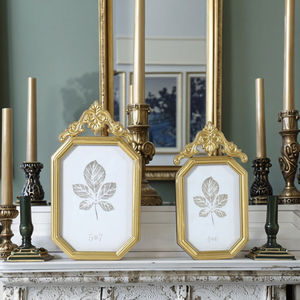 Marcos de Fotos para Fotos Familiares de Estilo Nudista, Molduras Económicas para el Hogar, Marcos de Metal Dorado de 5x7 y 4x6 cm para Decoración del Hogar - Product Image 1