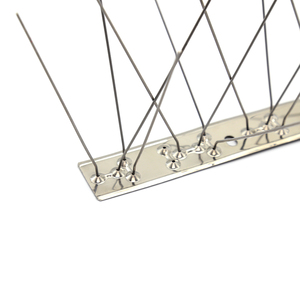 Lot de 10 pigeons et petits parasites Pointes d'oiseaux Kit de contrôle des pigeons Pointes <span class=keywords><strong>anti</strong></span>-oiseaux Pointes d'oiseaux en acier - Product Image 3