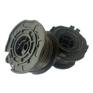 Bobina de alambre de acero de 1.0 mm para máquina atadora de varillas corrugadas Max RB441T RB611T para sitios de construcción - Product Image 1