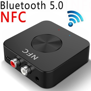 Adaptador Receptor de Audio <span class=keywords><strong>Bluetooth</strong></span> NFC 5.0, Extensor Inalámbrico <span class=keywords><strong>Bluetooth</strong></span> HiFi con <span class=keywords><strong>RCA</strong></span> de 3.5mm AUX para TV, Hogar y Estéreo de Auto - Product Image 3