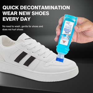 Applicateur de brosse en <span class=keywords><strong>plastique</strong></span> haute densité pour un nettoyage facile Nettoyant pour <span class=keywords><strong>chaussures</strong></span> en gel liquide pour baskets <span class=keywords><strong>Chaussures</strong></span> blanches <span class=keywords><strong>Chaussures</strong></span> de sport - Product Image 2