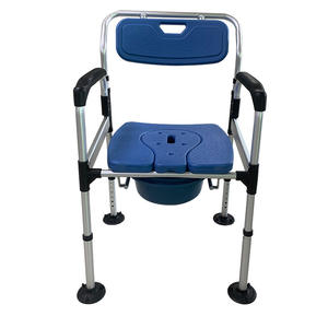 איכות גבוהה מכירה חמה אלומיניום סגסוגת מתכווננת כיסא יציב שרותים כסא שירותים החולה שיקום סיוע מקלחת כיסא אמבטיה - Product Image 1