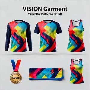 Camiseta de Running Personalizada con Sublimación del Maratón de Nueva York, Microfibra, Jersey de Color, Poliéster de Secado Rápido - Product Image 3