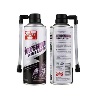 Selante anti-punctura para motocicleta, inflador de pneus, serviço OEM, reparação por spray